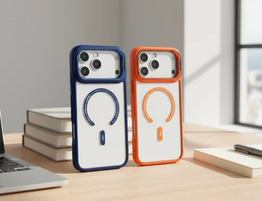 Backheal Luxury Magnetic Case for iPhone 17 16 15 14 Pro Max - Full Body Electroplated Soft TPU - Military-Grade Shockproof & Slim Wireless Charging Cover