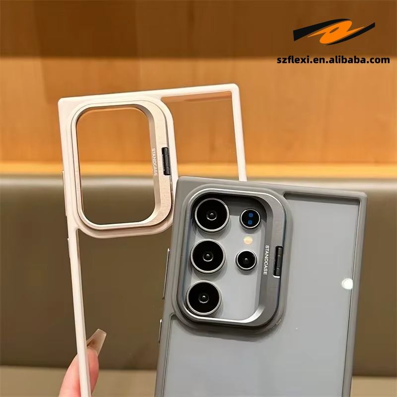 Backheal Magnetic Wireless Charging Clear Case for Samsung Galaxy S24 S23 Ultra S23 FE Plus - Hybrid TPU+PC Shockproof Cover with Built-in Camera Lens Protector