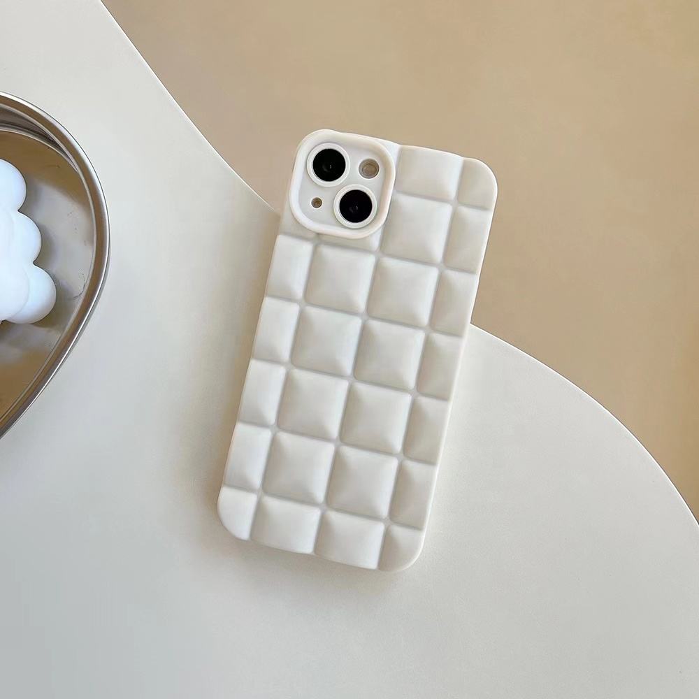 Backheal Classic Stripe Texture Case for iPhone 17 16 15 14 13 12 11 Pro Max - Solid Color Minimalist Soft TPU Cover - Slim Shockproof Case for Girls & Women