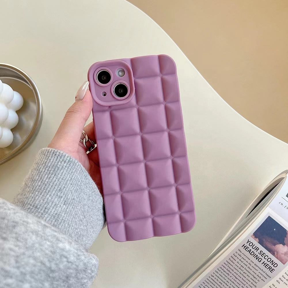 Backheal Classic Stripe Texture Case for iPhone 17 16 15 14 13 12 11 Pro Max - Solid Color Minimalist Soft TPU Cover - Slim Shockproof Case for Girls & Women