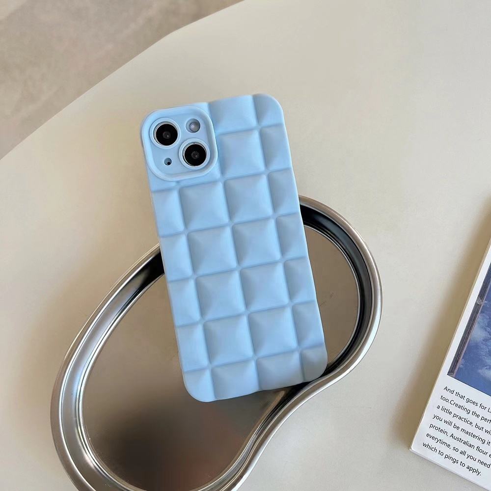 Backheal Classic Stripe Texture Case for iPhone 17 16 15 14 13 12 11 Pro Max - Solid Color Minimalist Soft TPU Cover - Slim Shockproof Case for Girls & Women